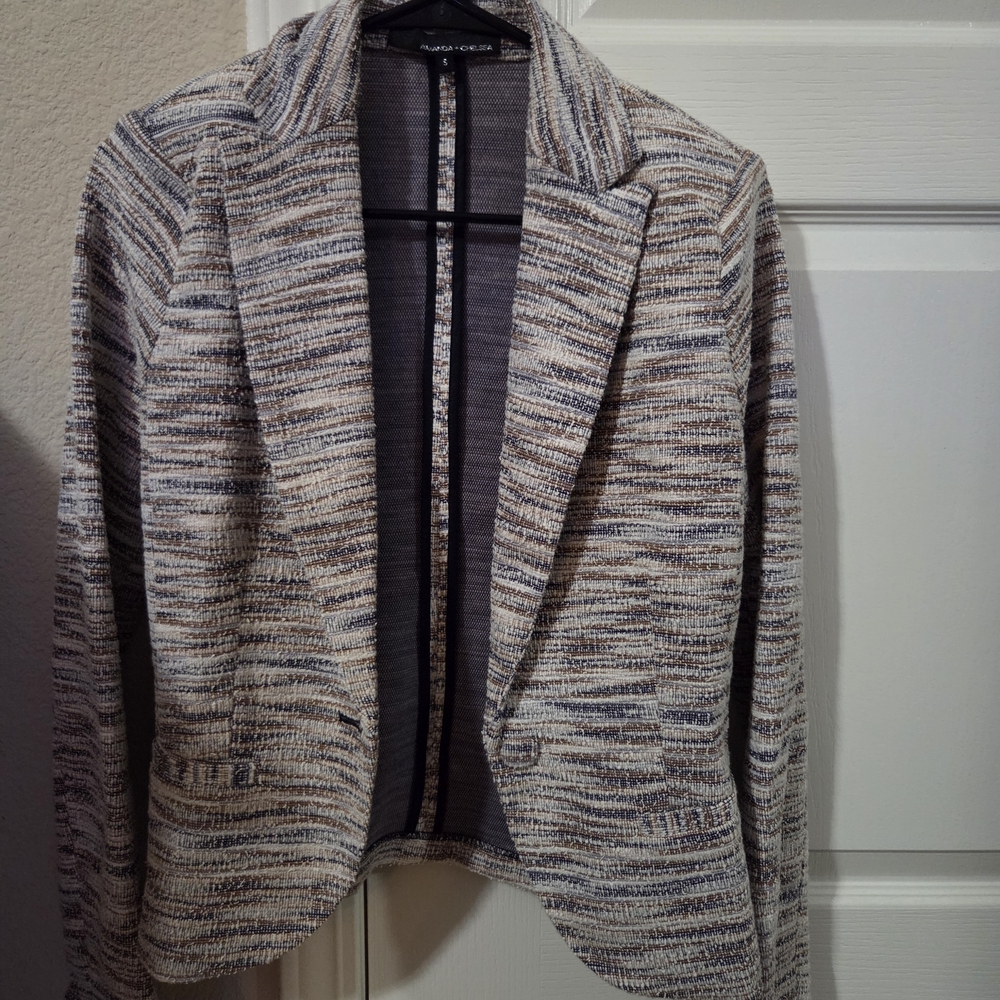 Striped Women's Blazer